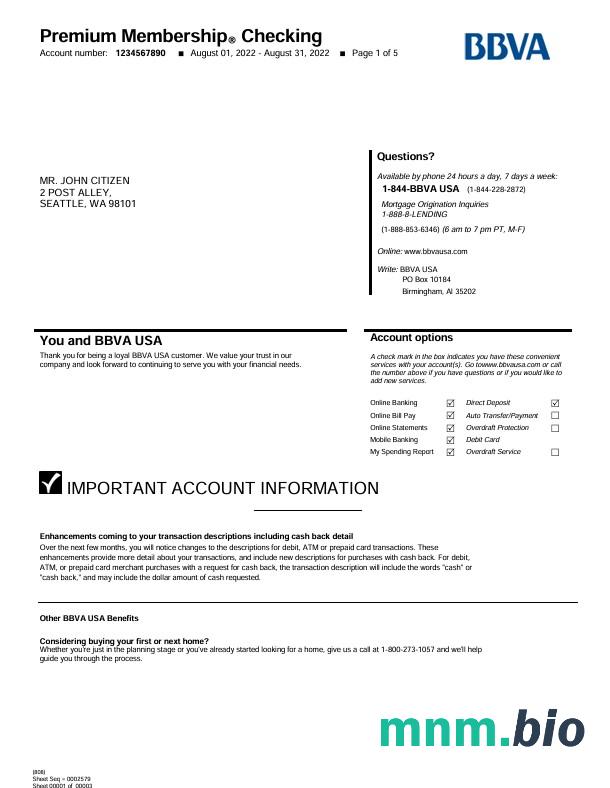 USA BB & T Corp. szablon w formacie excel pdf